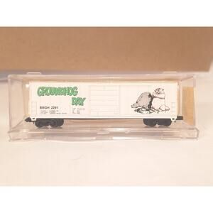 N Scale Bev-Bel Groundhog Day Boxcar BBGH 2291 Life-Like 50' Sliding Door